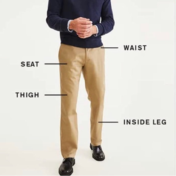 Dockers Men's Athletic Fit Ultimate Chino Pants with Smart 360 Flex 36W32L - Picture 1 of 8